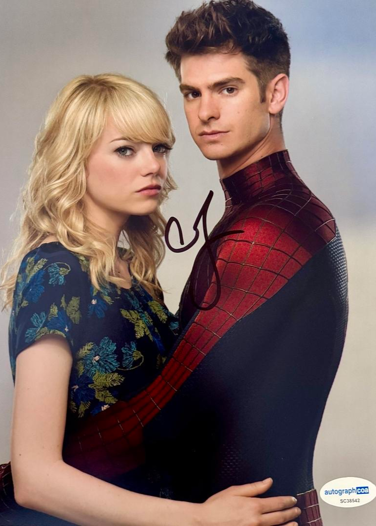 Emma Stone Signed 8x10 Photo (Spider-Man) - ACOA
